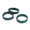 Natural Malachite Stretch Bracelets G-D0018-01-1