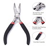 Carbon Steel Bent Nose Jewelry Plier for Jewelry Making Supplies P021Y-3