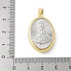 Brass Pendants KK-P294-10G-F-3
