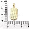 Brass Enamel Pendants KK-P336-14G-01-3
