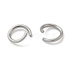 Tarnish Resistant 304 Stainless Steel Open Jump Rings STAS-E066-01-3mm-3