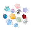 120Pcs 12 Style Imitation Jade Glass Beads GLAA-FS0001-21-2