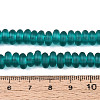 Handmade Frosted Lampwork Beads Strands LAMP-T007-10F-4