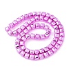 Electroplated Synthetic Non-magnetic Hematite Beads Strands G-A263-H01-01E-2