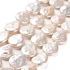 Natural Baroque Pearl Keshi Pearl Beads Strands PEAR-J007-04-1