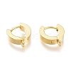 Ion Plating(IP) 304 Stainless Steel Huggie Hoop Earrings Findings X-STAS-I167-01C-G-1