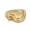 Rack Plating Golden Brass Pendants KK-E260-01G-L-3