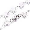 Non-Tarnish 304 Stainless Steel Link Chain Necklaces NJEW-L457-008P-1