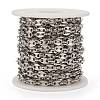 Tarnish Resistant 304 Stainless Steel Coffee Bean Chains CHS-N002-01P-4