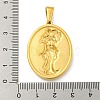 Ion Plating(IP) 304 Stainless Steel Pendants STAS-R231-18G-13-3