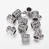 Tibetan Style Alloy Tube Bails X-LF8011Y-1