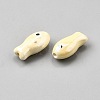 Handmade Porcelain Beads PORC-WH0023-003J-2