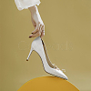 4Pcs Flower Plastic Imitation Pearl Shoe Decorations FIND-MA0001-01-7