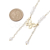 Brass and 304 Stainless Steel Necklaces NJEW-JN04877-4