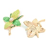 Saint Patrick's Day Theme Zinc Alloy Dangle Stud Earrings EJEW-Z030-01A-LG-2