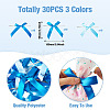30Pcs 3 Colors Polyester Satin Bowknot for Ornament Accessories DIY-TA0010-77B-2