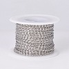 Tarnish Resistant 304 Stainless Steel Lumachina Chains CHS-E018-06P-2