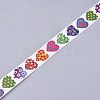Heart Shaped Stickers Roll DIY-K027-A07-2