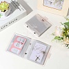 2Pcs PVC Mini Photocard Holder Book AJEW-SP0002-20B-06-3