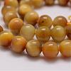 Natural Tiger Eye Bead Strands G-P230-08-E-8mm-3