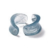 Imitation Lampwork Style Acrylic Beads OACR-B002-07-4