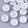 Plating Acrylic Beads X-PACR-R243-04D-1