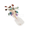 Natural Mixed Gemstone Chips Tree of Life Display Decorations AJEW-JD00015-01-3