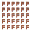 Opaque Acrylic European Beads OACR-TAC0019-006F-2