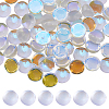 100Pcs Transparent Glass Cabochons GLAA-SC0001-96-1