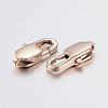 Ion Plating(IP) 304 Stainless Steel Lobster Claw Clasps STAS-F148-11x5.5-08RG-2