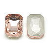 Pointed Back Glass Rhinestone Cabochons RGLA-T079-6x8mm-08-2