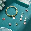 12Pcs 6 Style Rack Plating Brass Pendants KK-NB0001-74-2