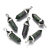 Natural Ruby in Zoisite Double Terminated Pointed Pendants G-F295-04N-1