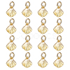 16Pcs Brass Charms ZIRC-HY0001-14-1