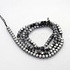 Electroplate Non-magnetic Synthetic Hematite Beads Strands G-J212B-01-2