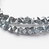 Electroplate Glass Bead Strands EGLA-J138-A-PL01-1