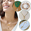 80Pcs 10 Styles Tibetan Style Alloy Toggle Clasps FIND-PH0023-32-5
