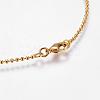 Eco-Friendly Rack Plating Brass Chain Necklaces MAK-G002-06G-B-FF-4