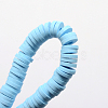 Handmade Polymer Clay Beads X-CLAY-R067-8.0mm-36-2