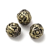 Tibetan Style Rack Plating Brass Beads KK-Q805-42AB-1