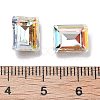 K9 Glass Rhinestone Cabochons GLAA-H034-05D-4