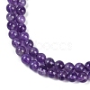 Natural Amethyst Beads Strands G-S333-6mm-020-6