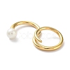 304 Stainless Steel Double Rings RJEW-B046-01G-03-2