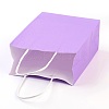 Pure Color Kraft Paper Bags AJEW-G020-C-09-4