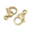 304 Stainless Steel Lobster Claw Clasps STAS-D218-01G-05-2