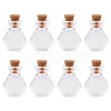 10Pcs Clear Glass Wishing Bottles AJEW-TA0002-85G-3