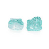 Two Tone Transparent Spray Painted Glass Beads GLAA-T022-22-C02-3