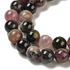 Natural Multicolor Tourmaline Round Bead Strands G-F269-05-6mm-3