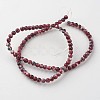 Natural Ocean White Jade Bead Strands G-G916-4mm-10-2