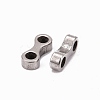 Tarnish Resistant 201 Stainless Steel Bead Spacer Bars STAS-R064-41-1